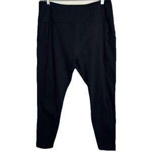 Baleaf Womens Fleece Lined Leggings Size 3XL‎ Black Thermal Water Resistant